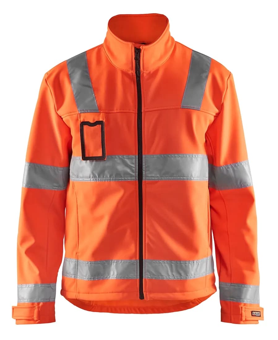 High Vis Softshell Jacke