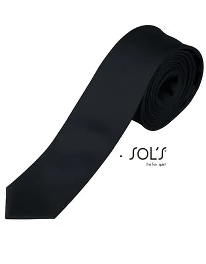 Slim Tie Gatsby – Schwarz