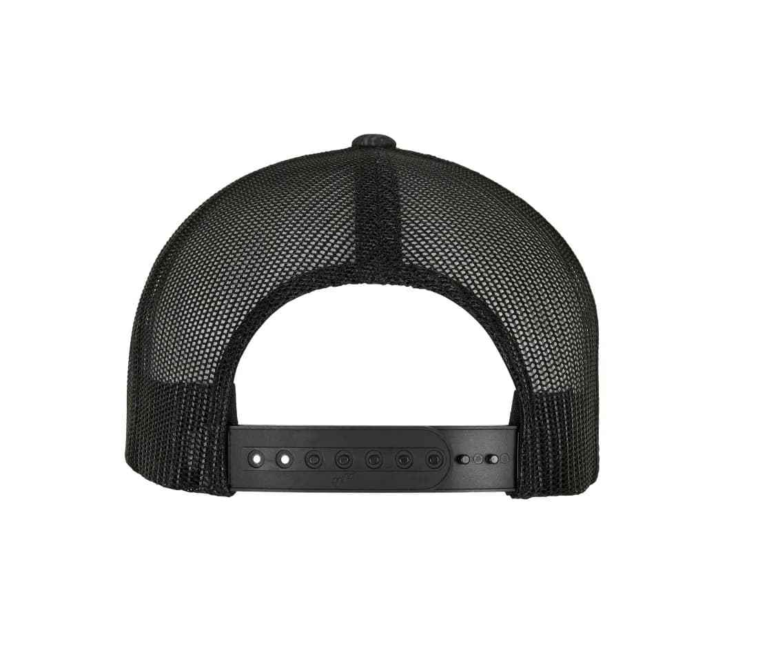 Yp Classics® Veil Camo™ Retro Trucker – Schwarz – Rückansicht