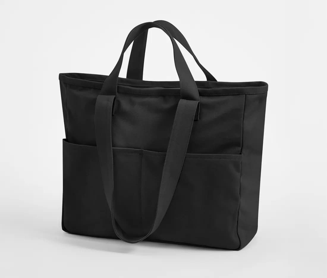 Tragetasche mit Cargotaschen und zwei Griffen