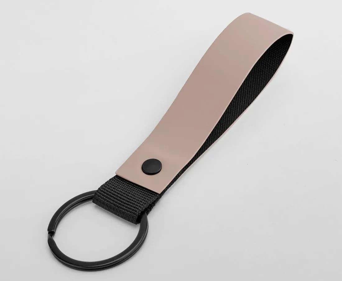 Matte Pu Keyring