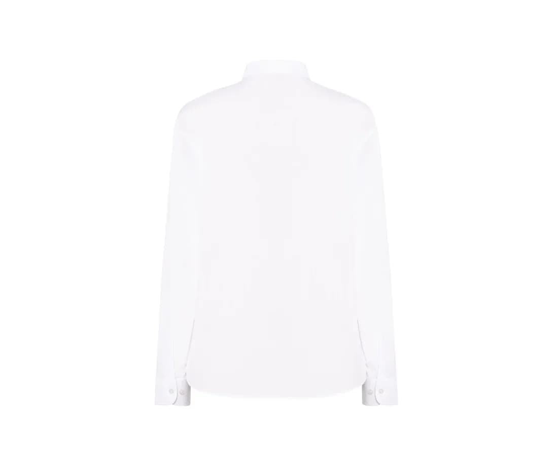 Lady Casual & Business Shirt Oxford – Blanc – vue de dos