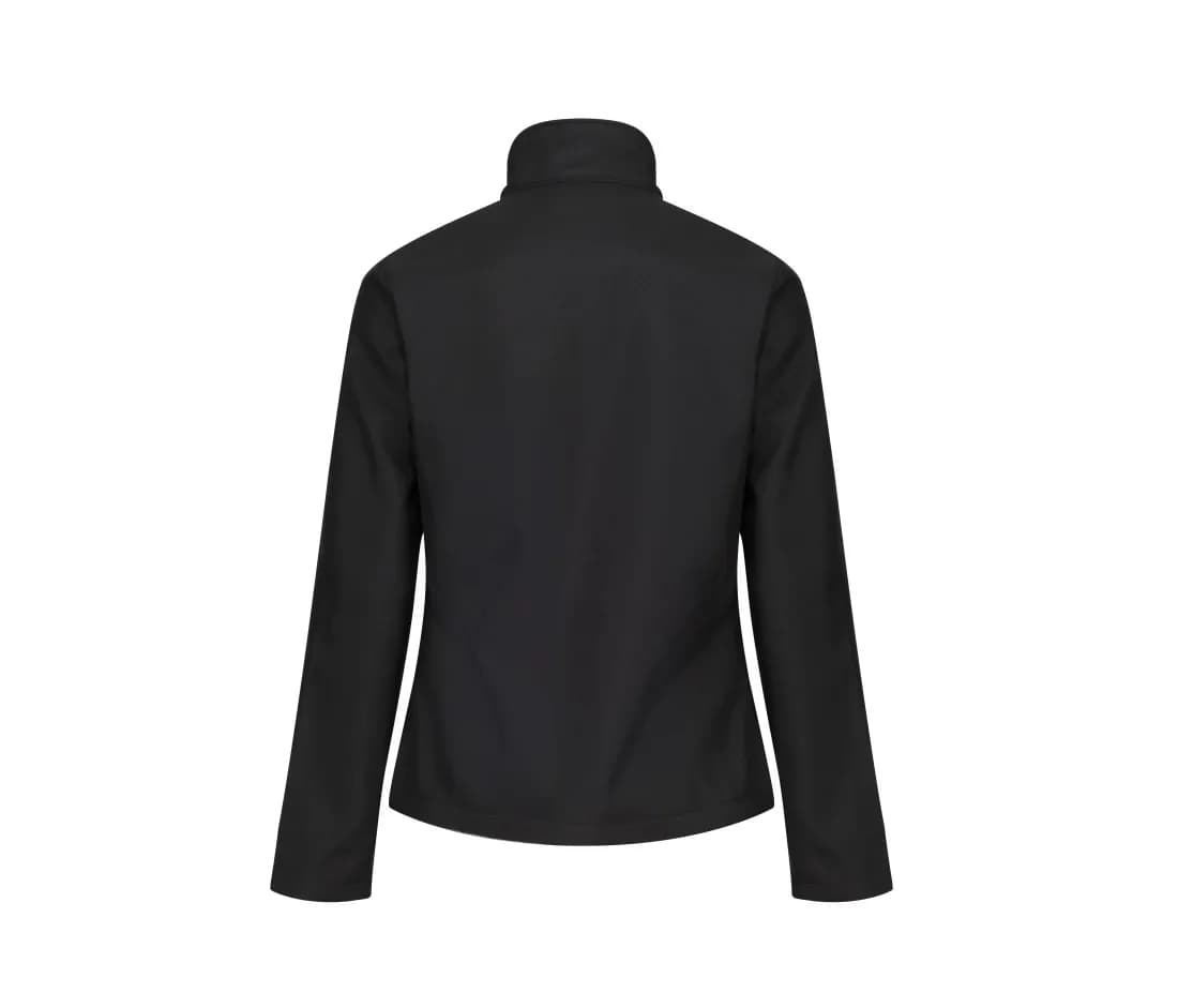 Veste softshell «Ablaze» imprimable femme – Noir – vue de dos