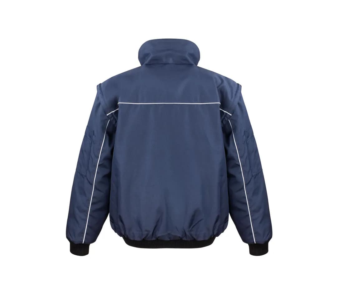 Result robuste Jacke mit abnehmbaren Ärmeln