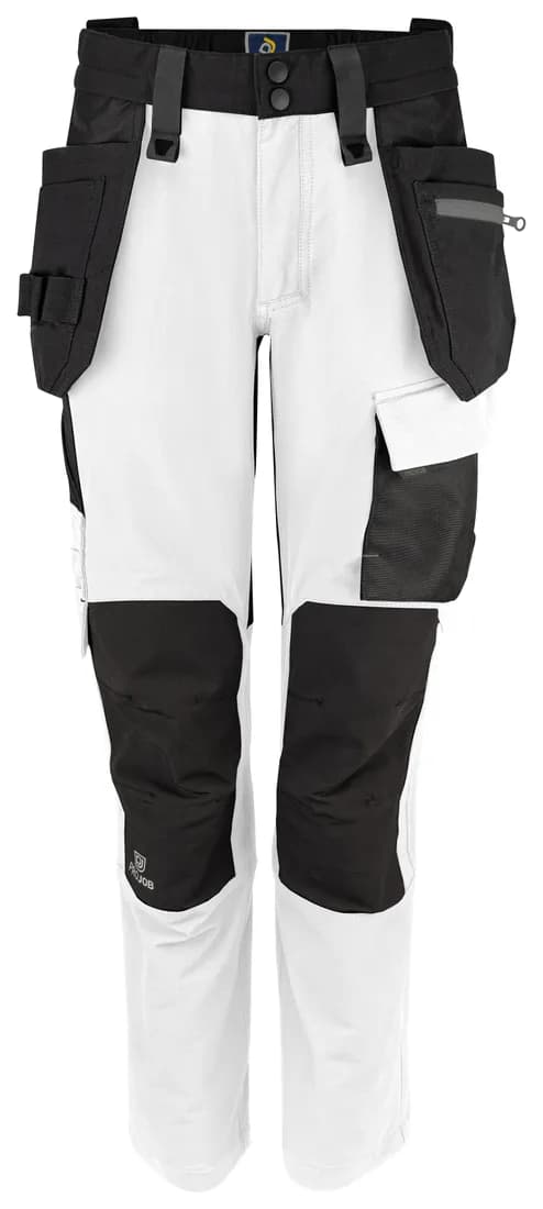 5564 Damen Stretch Arbeitshose mit Hängentaschen