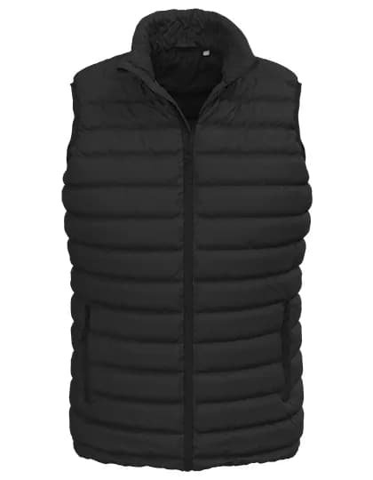 Lux Padded Vest Men – Schwarz