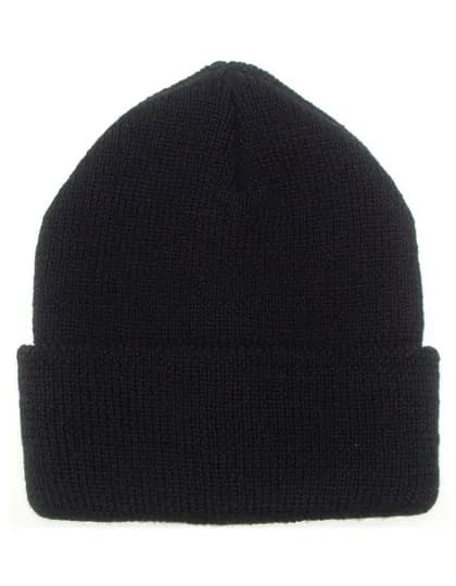 Knitted Hat – Noir
