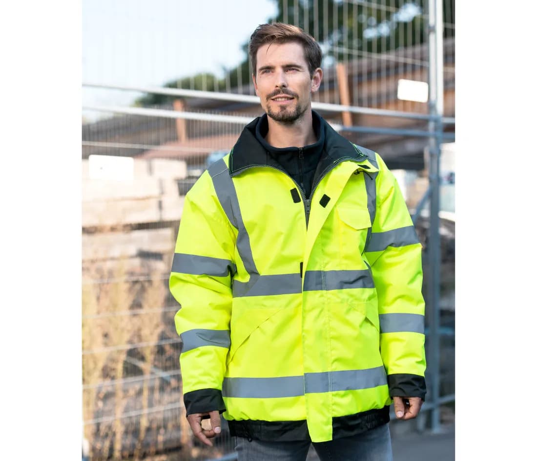 Hi-Vis Rain Jacket