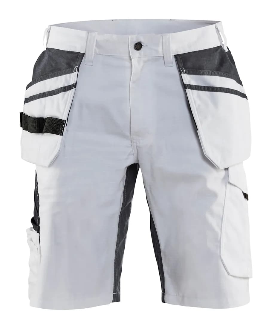 Maler Shorts mit Stretch