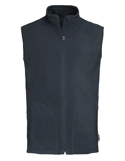 Classic Fleece Vest – Blau