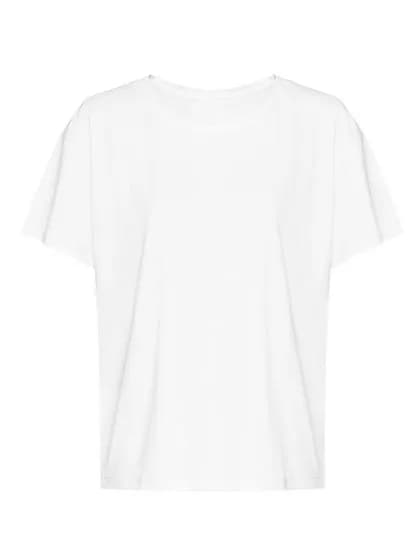 Women’s Open Back T – Blanc