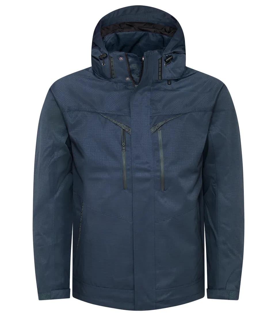 5430 Gefütterte Wind- und Wasserdichte Regenjacke