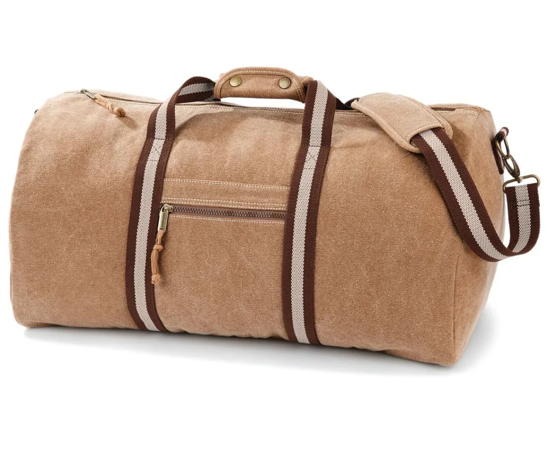 Vintage Canvas Holdall