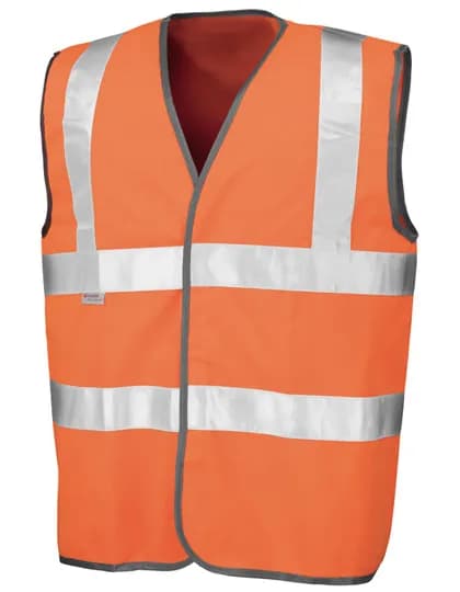 Safety Hi-Vis Vest Using 3M™ – Orange fluo