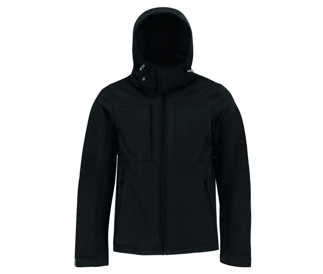 Veste softshell à capuche homme