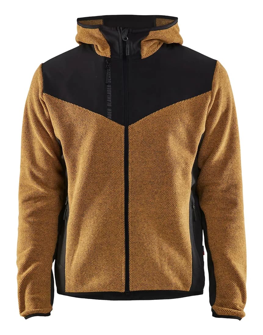 Strickjacke mit Softshell