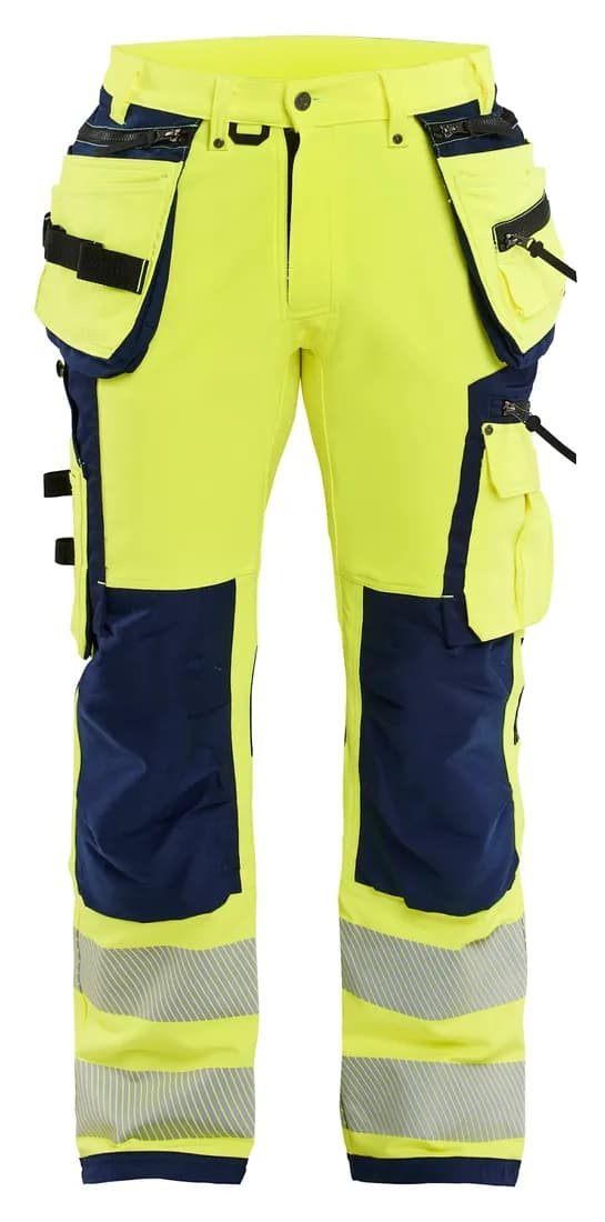 High Vis Arbeitshose 4-Wege-Stretch