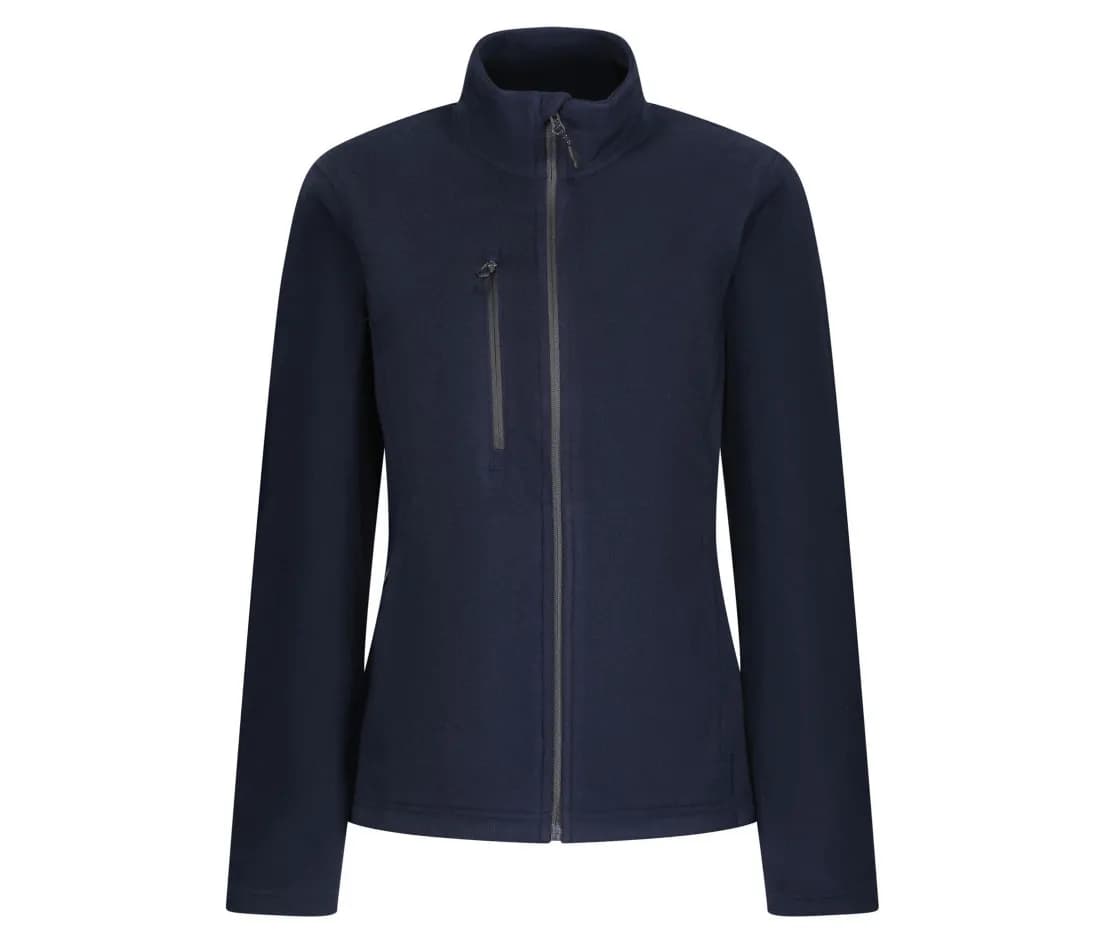 Damen recycelte Fleecejacke «Honestly Made» – Marine