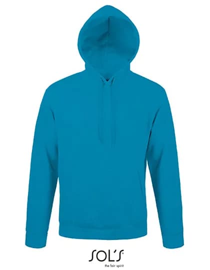 Unisex Hooded Sweat-Shirt Snake – Türkis