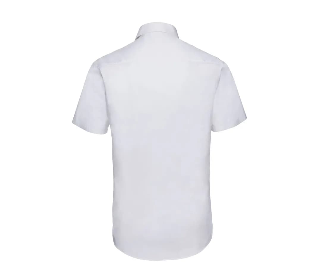 Chemise stretch cintrée manches courtes homme