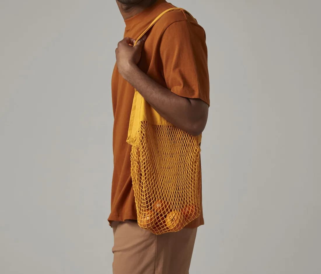 Organic Cotton Mesh Grocery Bag