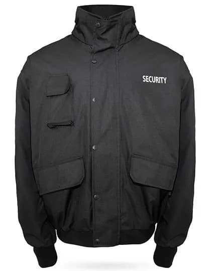 «Security» Pilot Jacket «Pasadena» – Noir