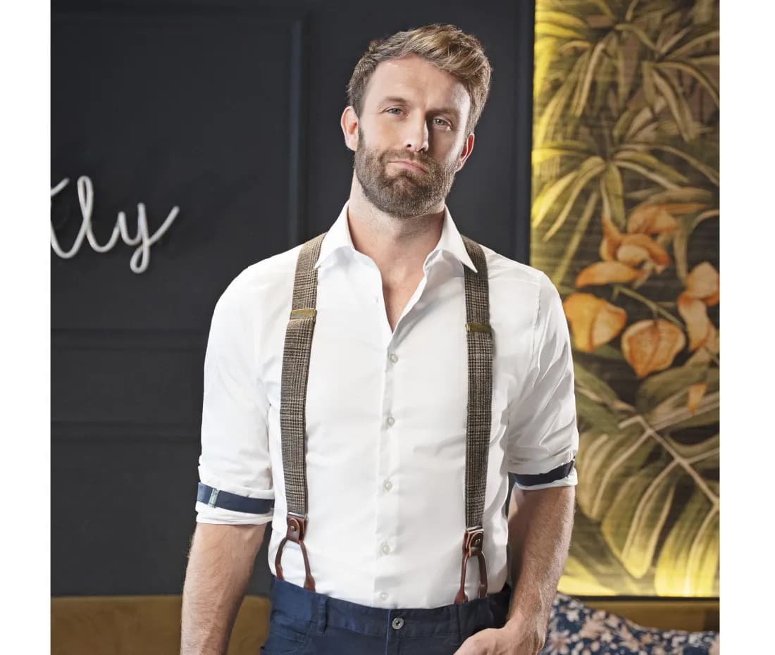 Suspenders Urban-Glencheck