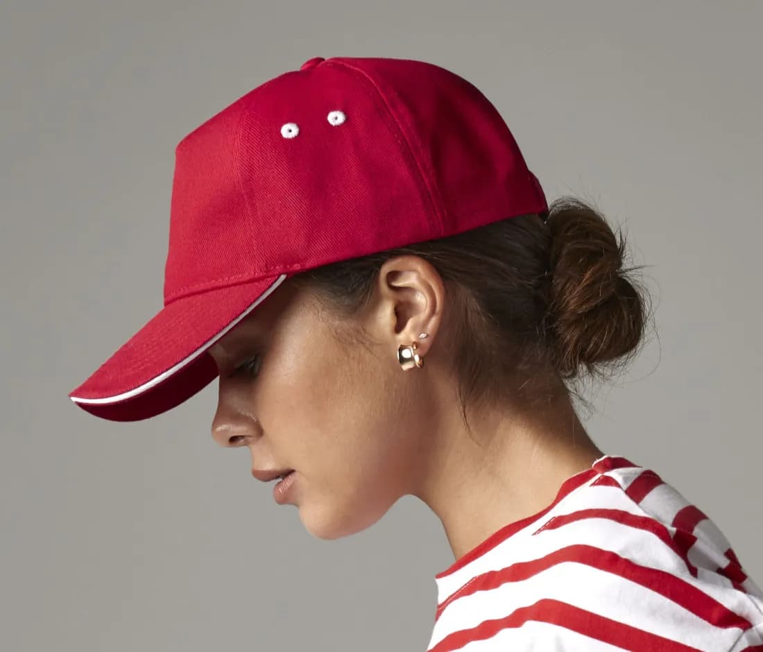 Casquette Ultimate 5 panneaux à visière sandwich