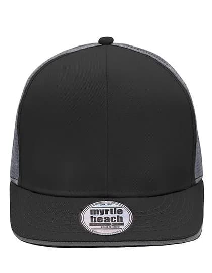 Pro Cap Mesh 6 Panel – Noir / Anthracite
