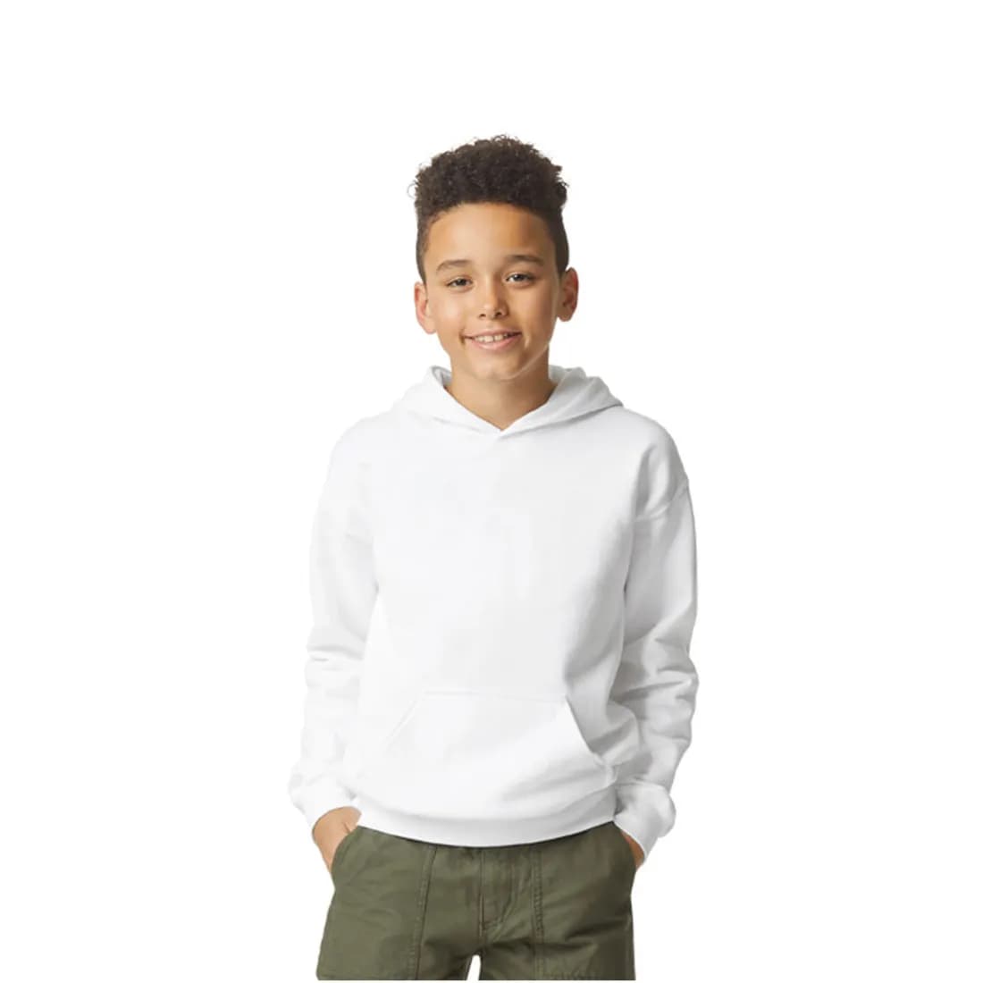 Softstyle® Midweight Fleece Youth Hoodie