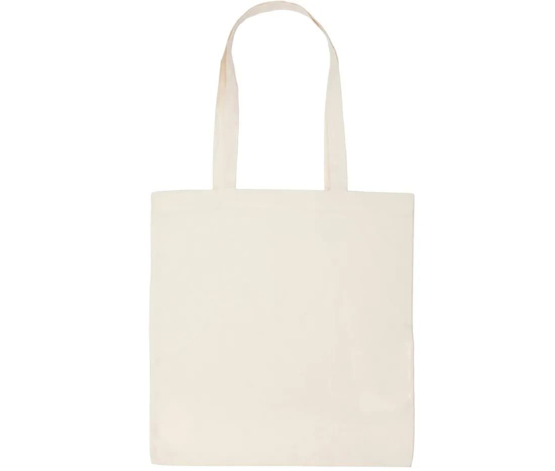 Sac shopping Tiger en coton, anses longues