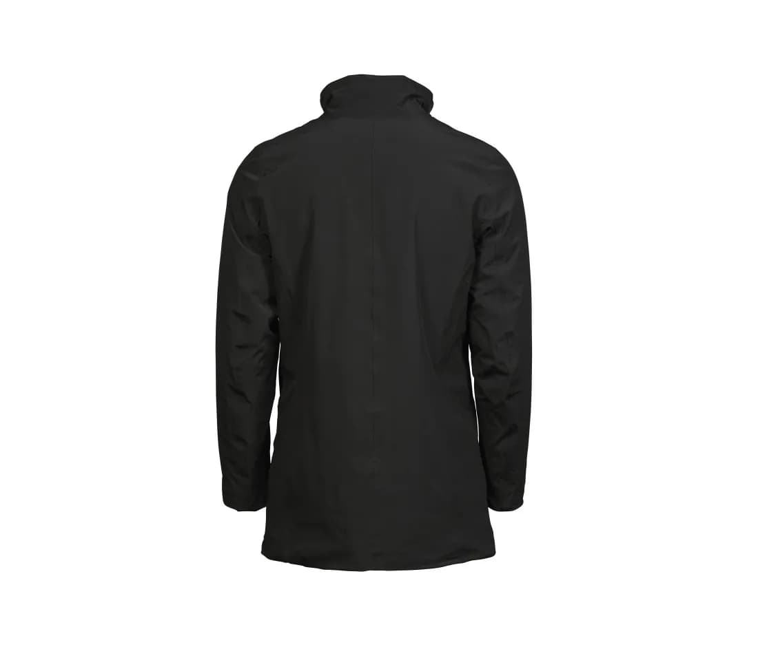 All Weather Parka – Schwarz – Rückansicht