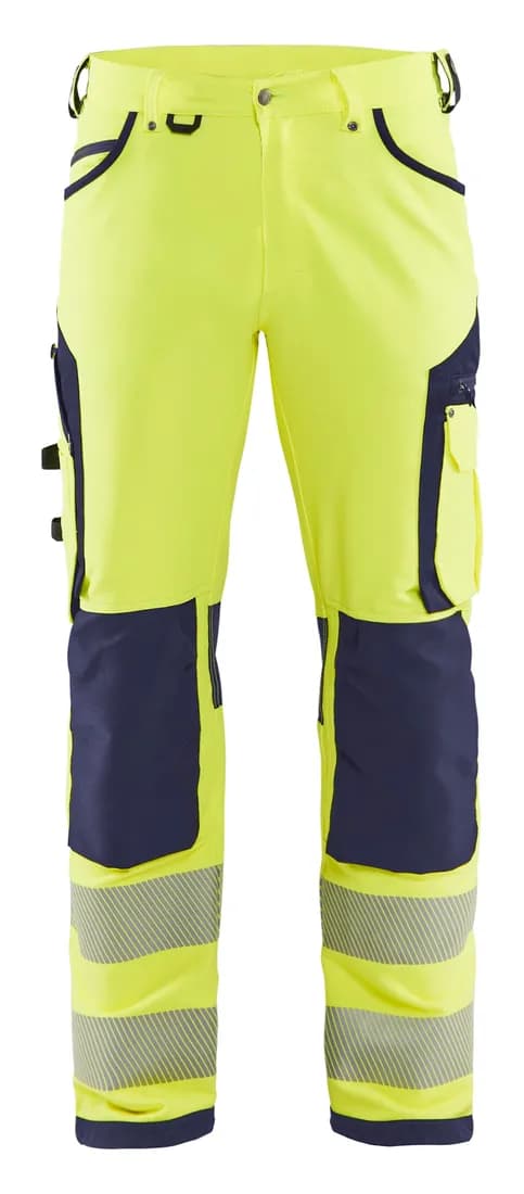 High Vis Arbeitshose 4-Wege-Stretch ohne Werkzeugtaschen