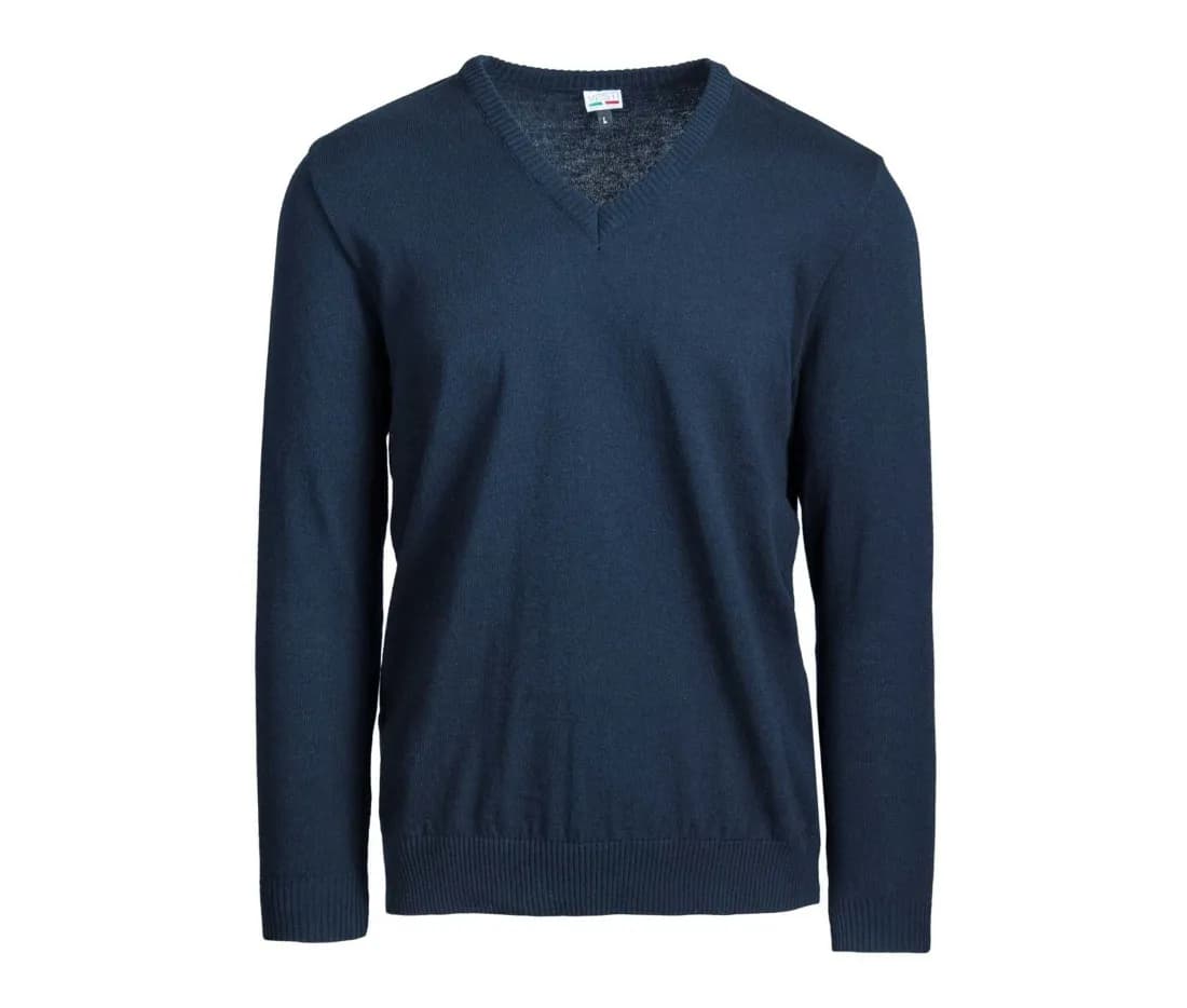 Pull en maille col V enfant