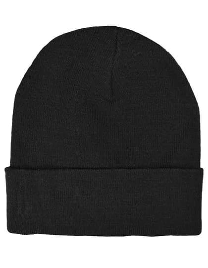 rPET Beanie – Schwarz
