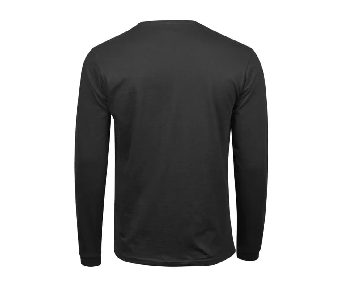 Long Sleeve Fashion Sof Tee – Noir – vue de dos