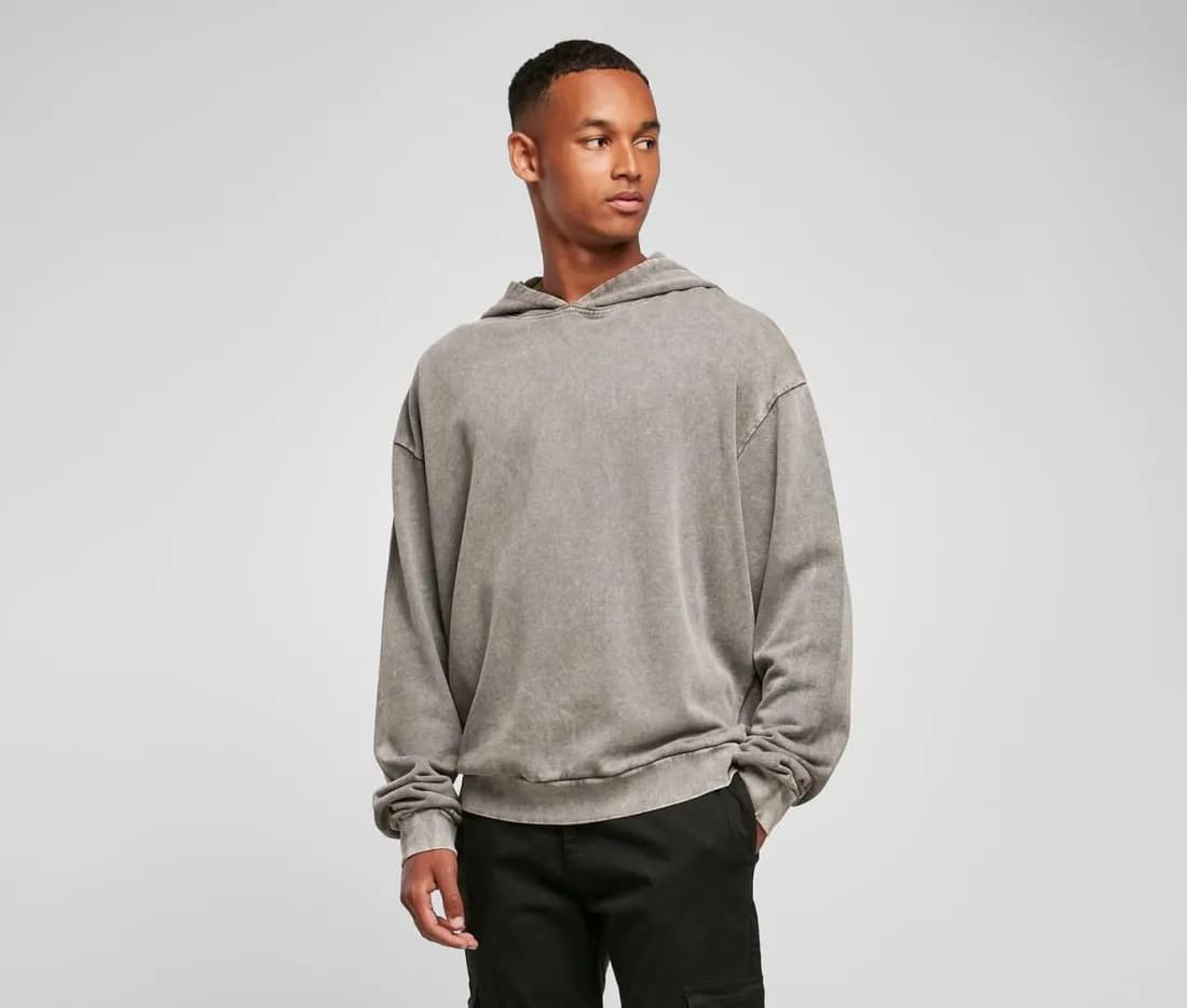 Acid Washed Oversize Hoody