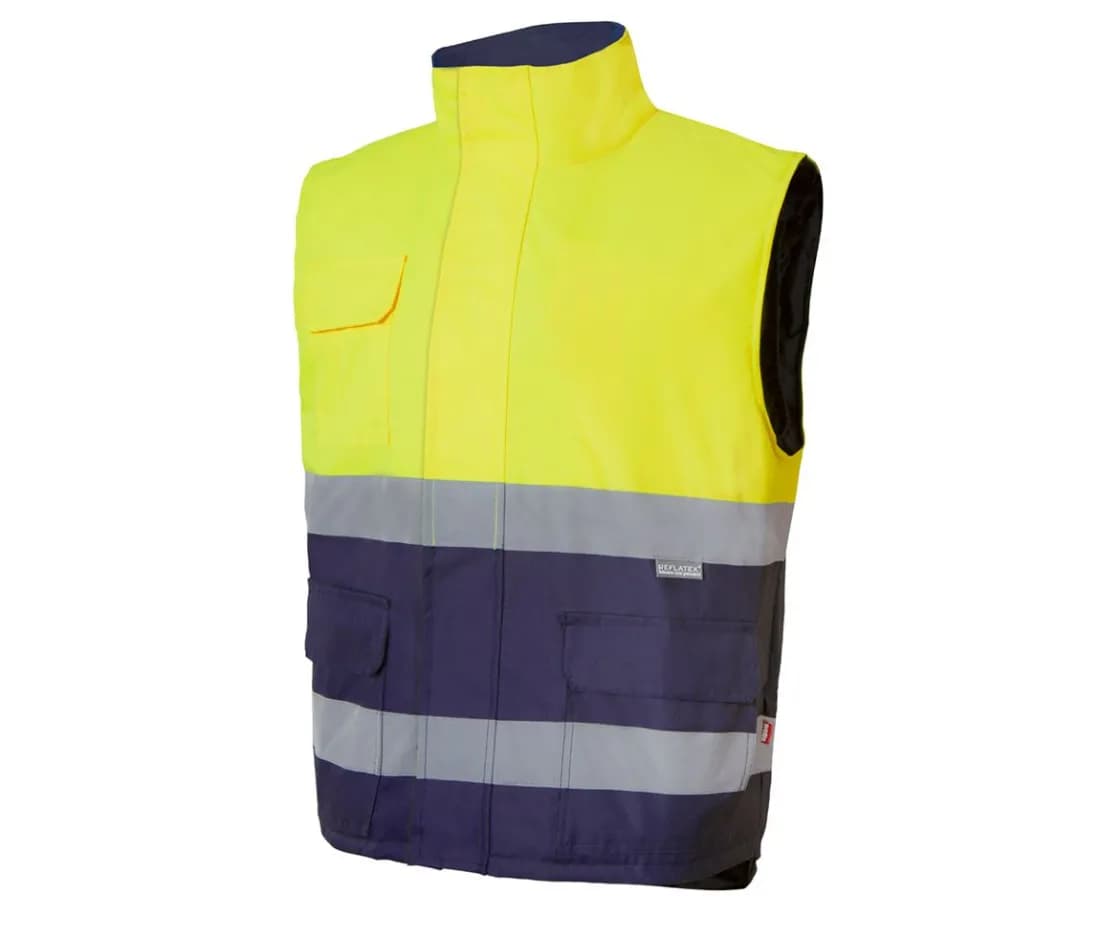 Hv Two-Tone Padded Vest