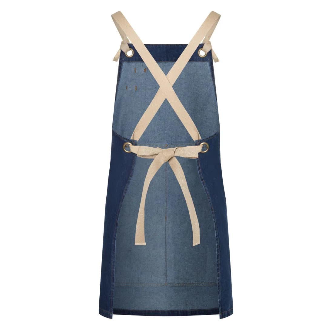 Tablier à bavette en denim «Urban-Style» – Denim – vue de dos