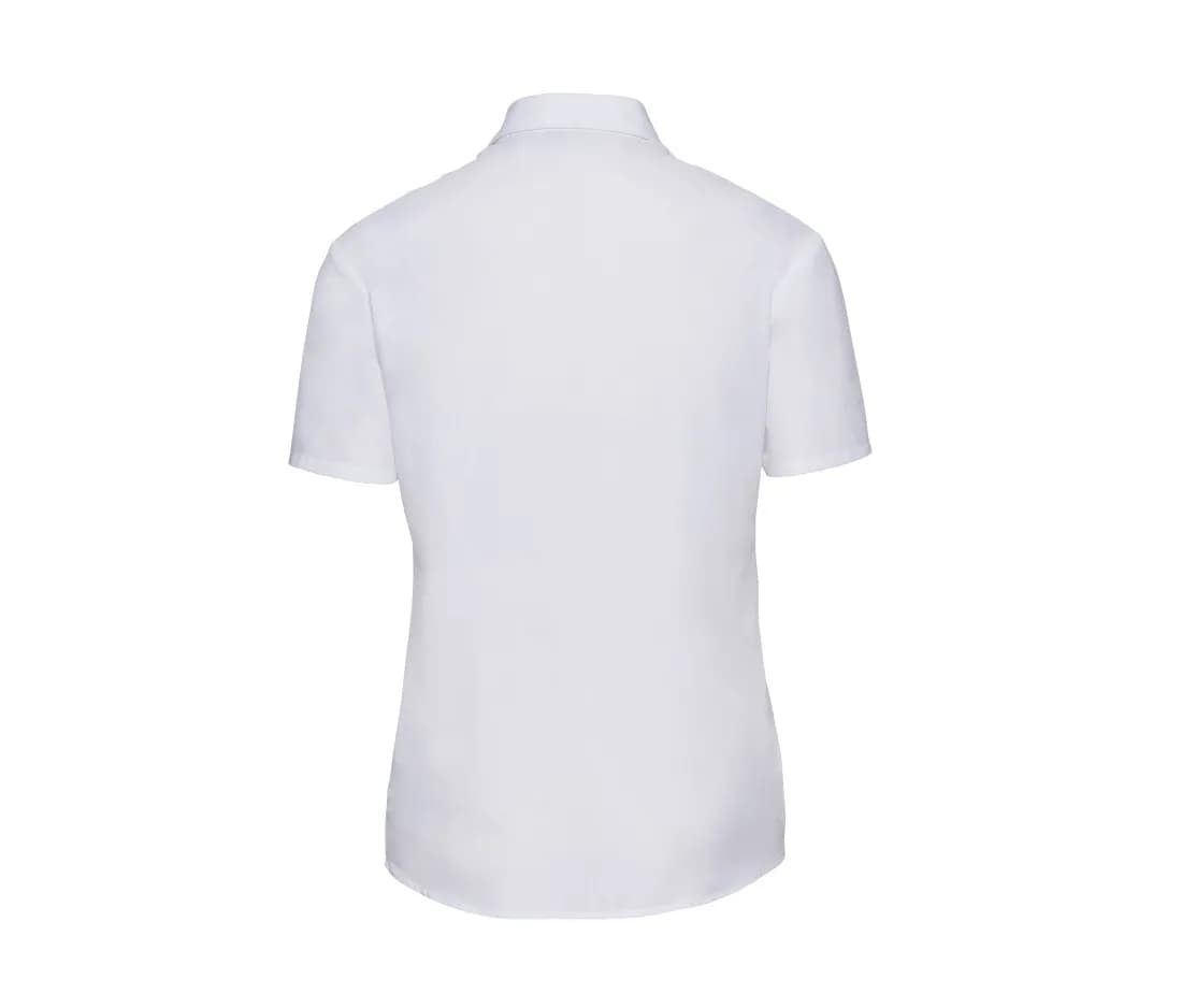 Chemise en popeline manches courtes «Classic» femme
