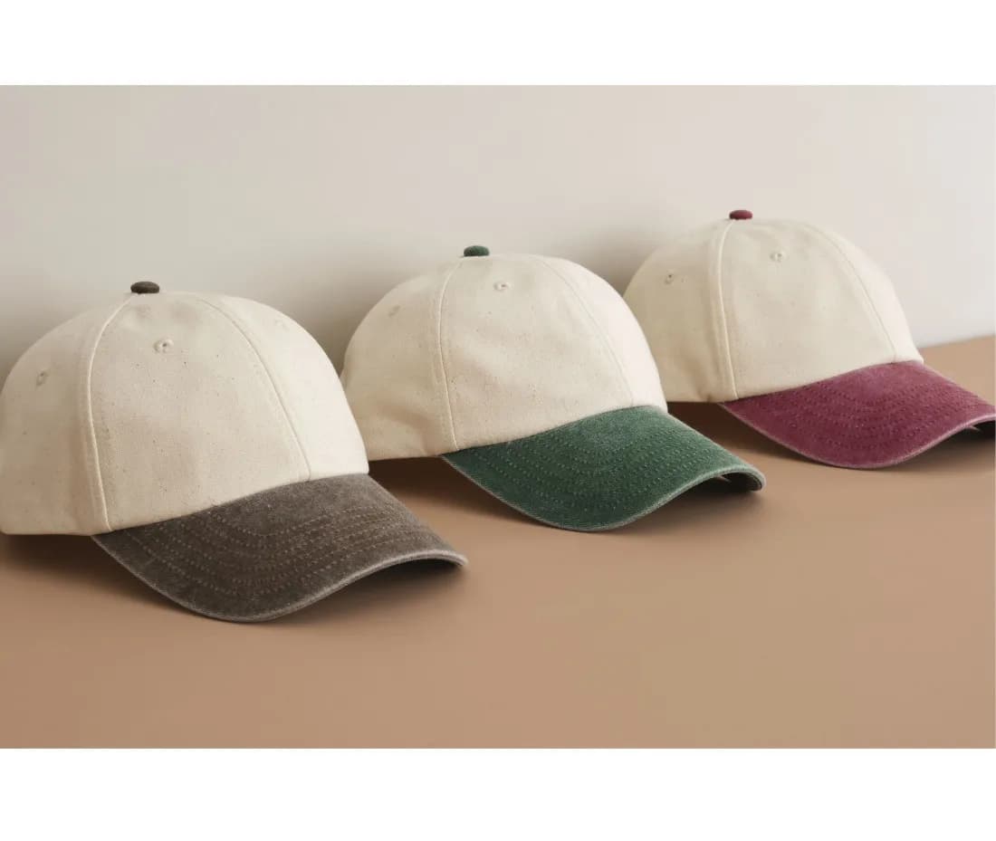 Contrast Peak Low Profile Vintage Cap
