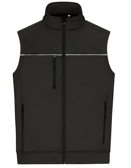 Hybrid Workwear Vest – Carbon / Noir