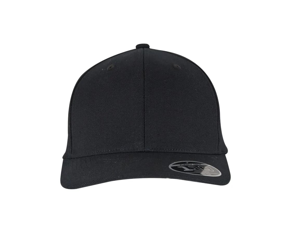 110 Curved Snapback – Schwarz