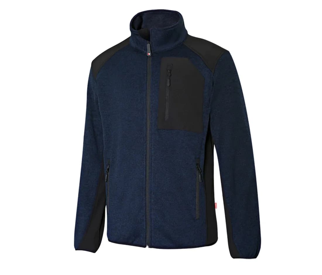 Knitted Polar Fleece Jacke