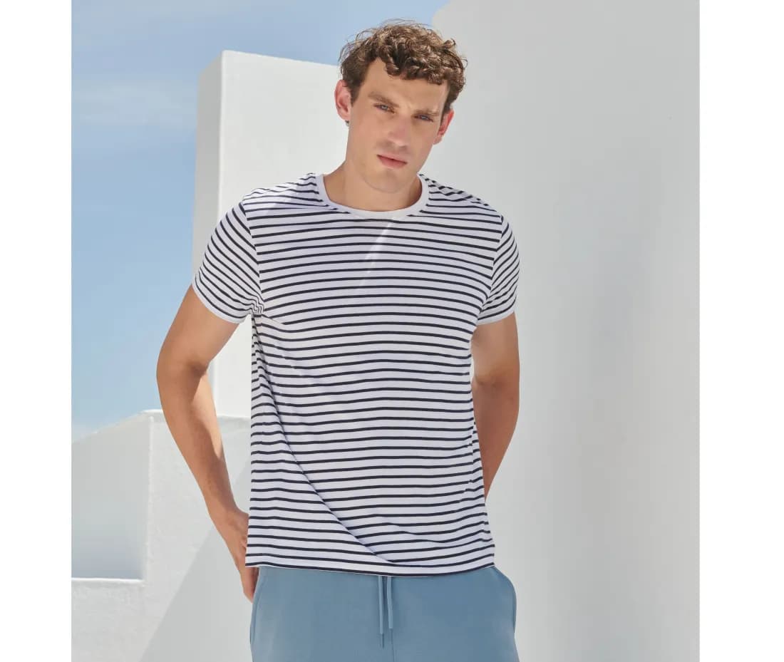 Unisex Striped T