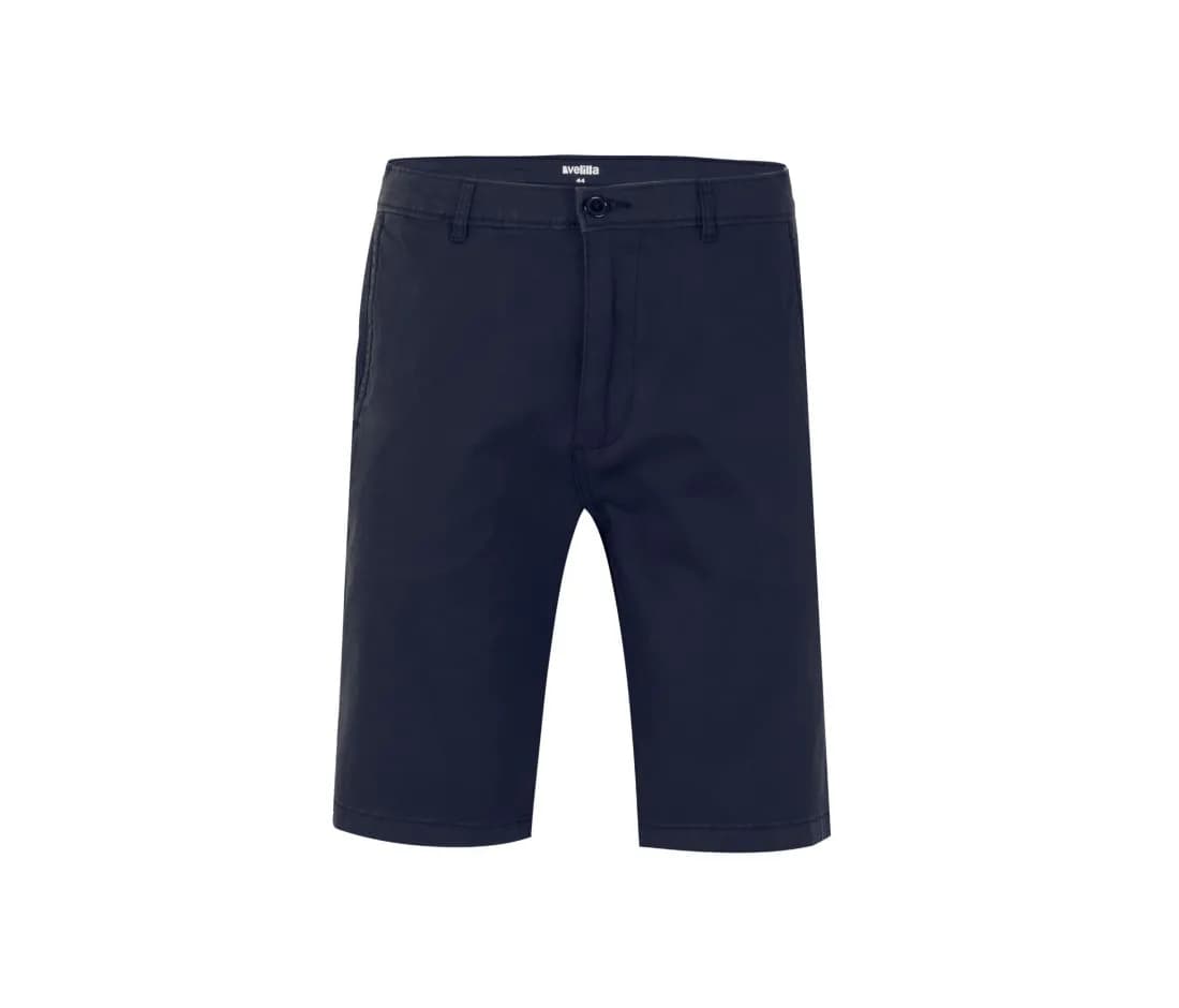 Unisex Stretch Chino Bermuda Shorts – Dunkelmarine