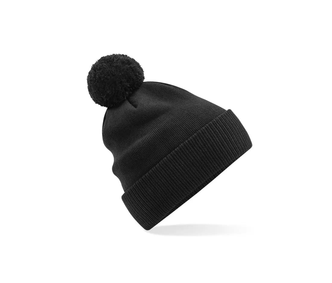 Organic Cotton Snowstar® Beanie – Schwarz