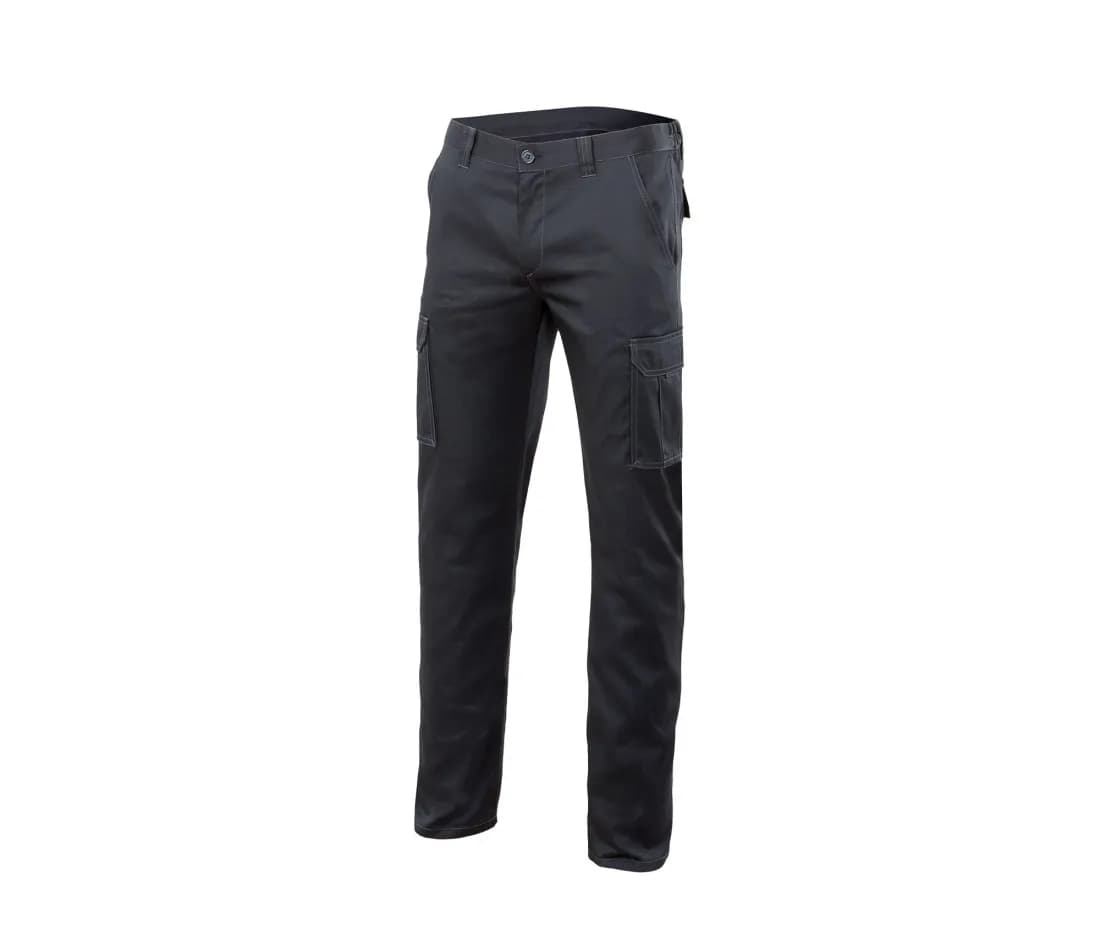 Pantalon multipoches stretch
