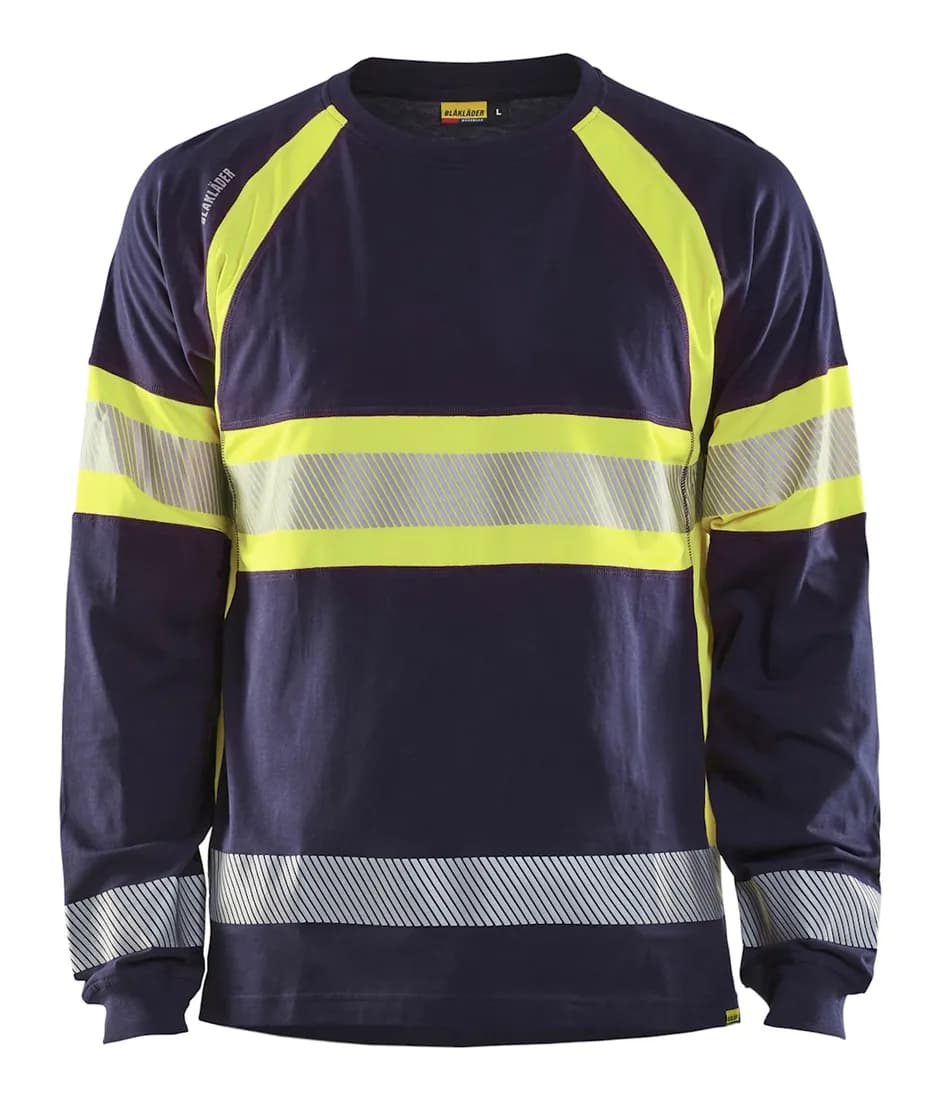 T-shirt manches longues haute-visibilité