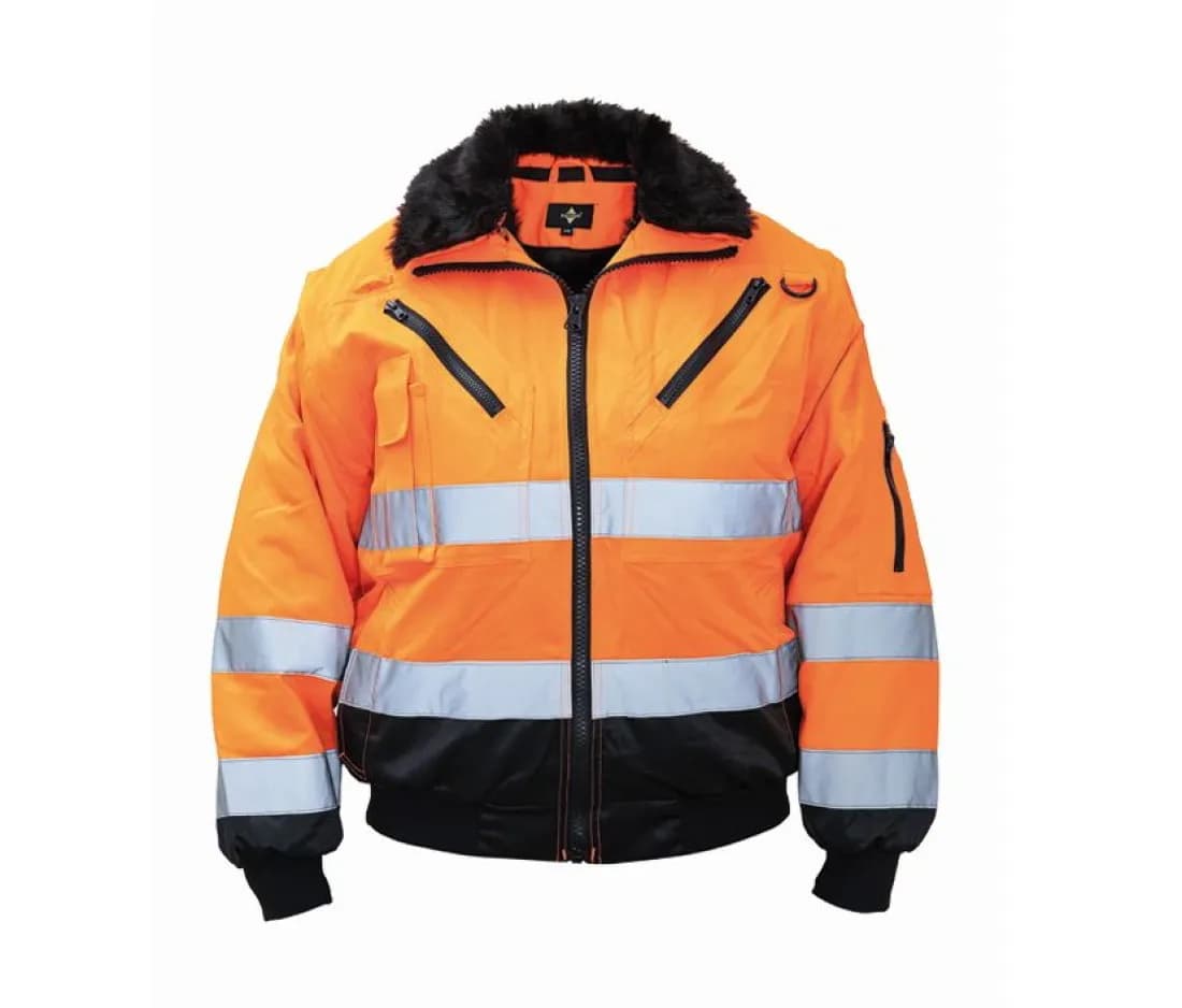 Blouson pilote haute visibilité